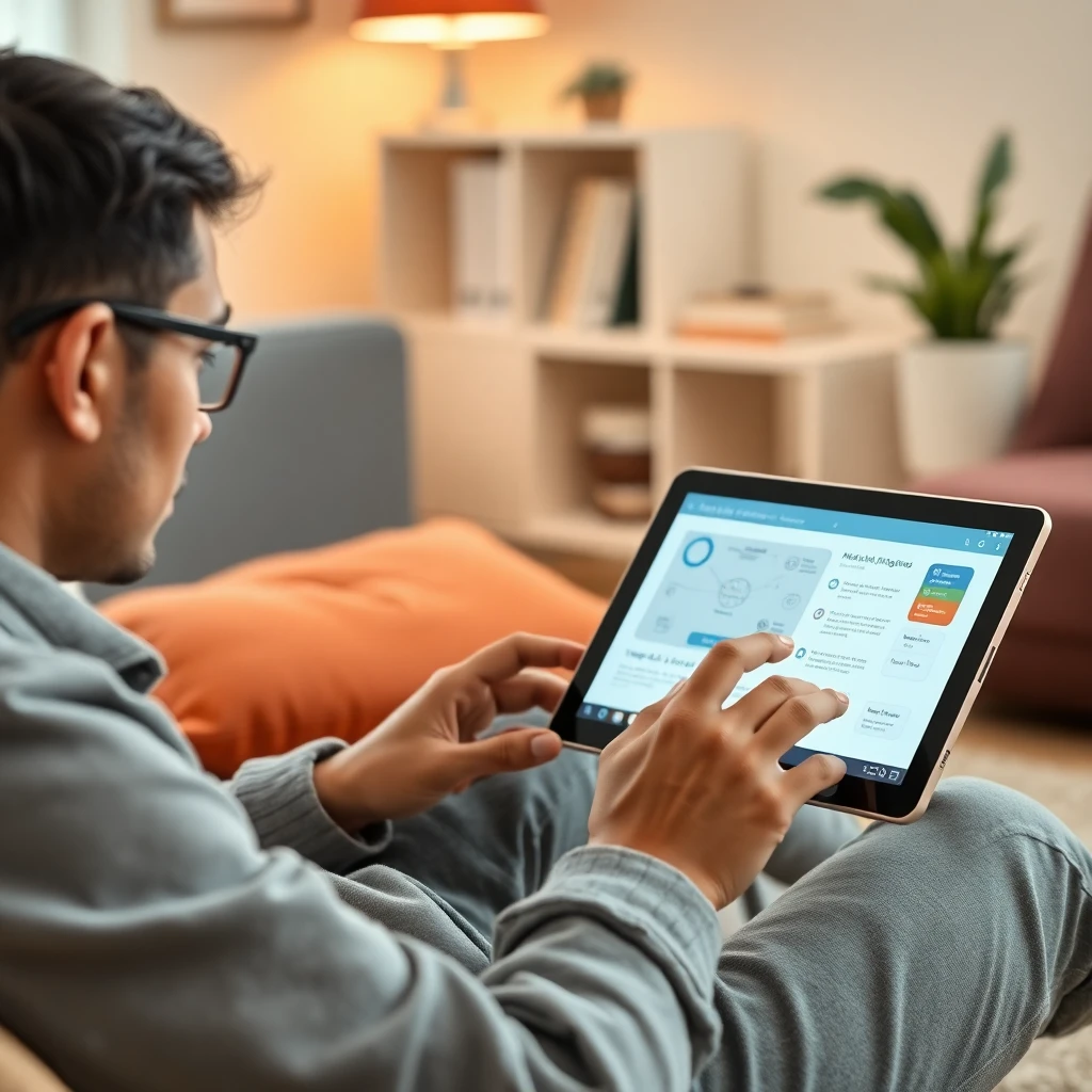 Person learning to use AI tools